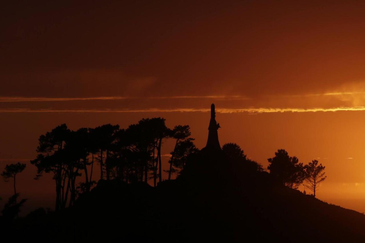 Inmejorables Vistas A Las Islas Cies Baiona Εξωτερικό φωτογραφία