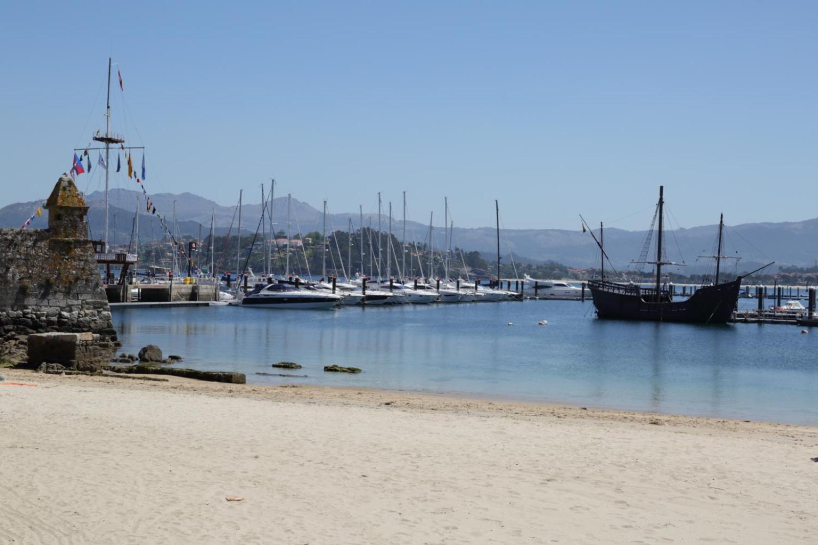 Inmejorables Vistas A Las Islas Cies Baiona Εξωτερικό φωτογραφία