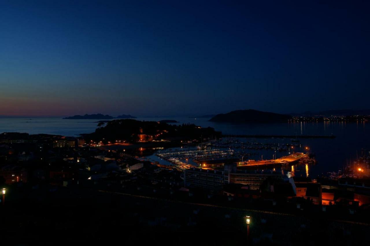 Inmejorables Vistas A Las Islas Cies Baiona Εξωτερικό φωτογραφία