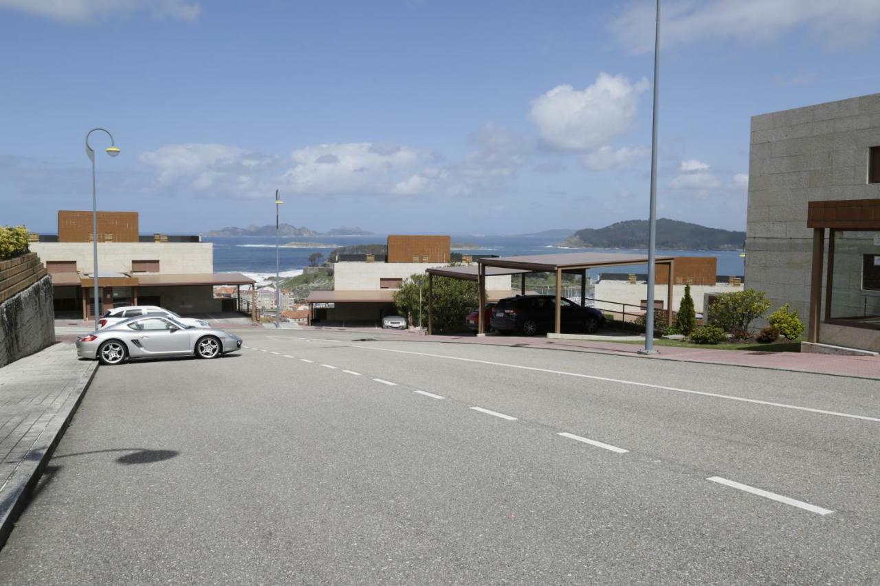 Inmejorables Vistas A Las Islas Cies Baiona Εξωτερικό φωτογραφία