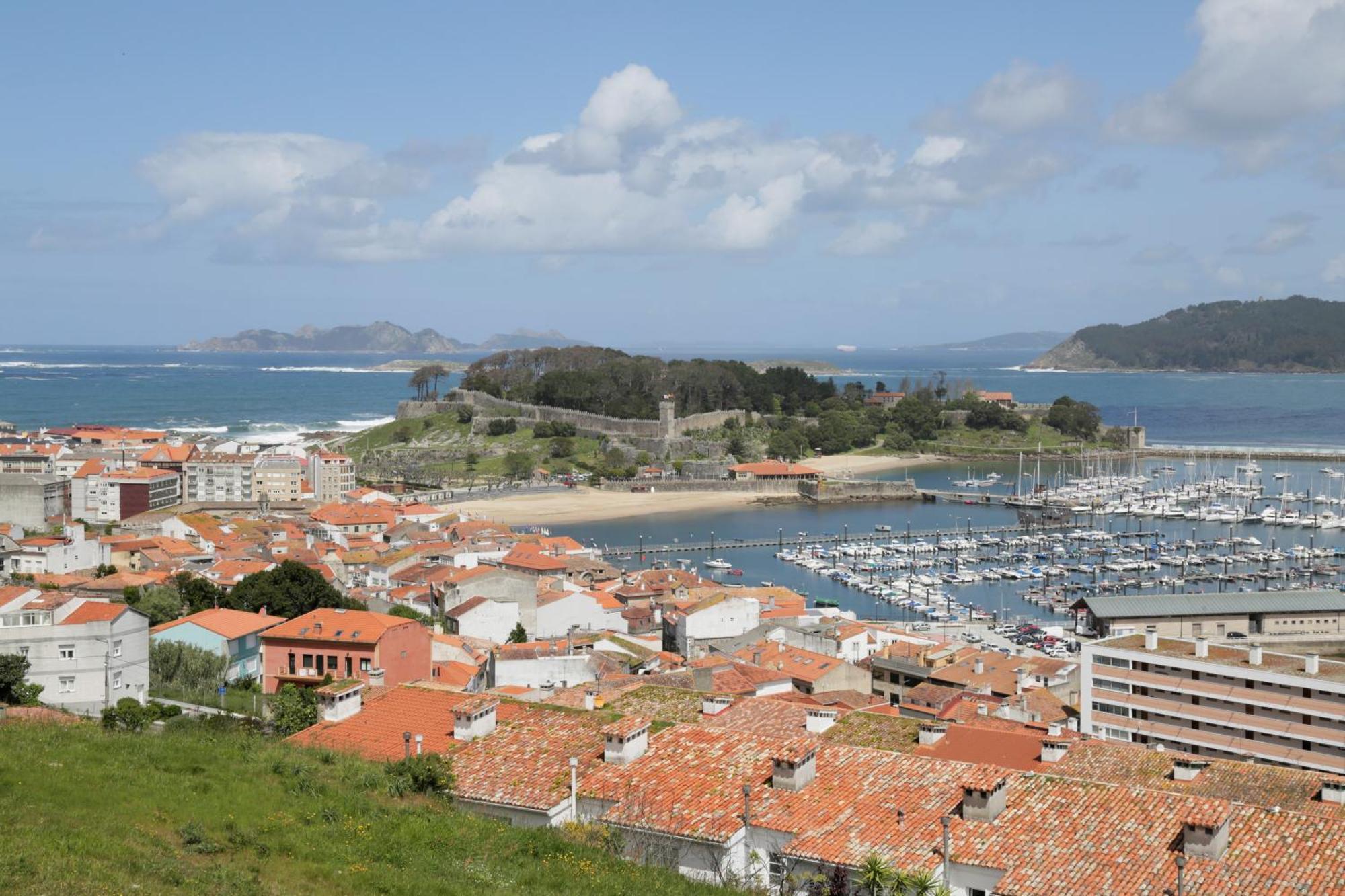 Inmejorables Vistas A Las Islas Cies Baiona Εξωτερικό φωτογραφία